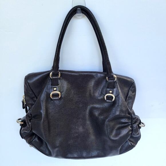 Furla Leather Satchel Bag - Picture 1 of 15